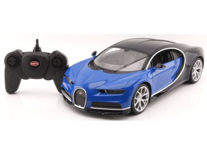 RC - Bugatti Chiron - 1:14 - modrá