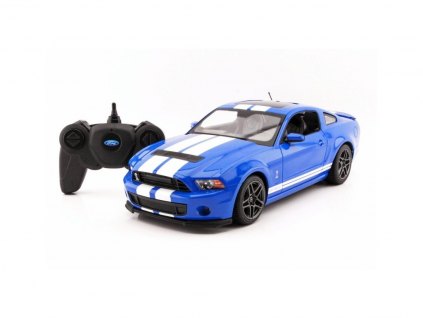 RC - Ford Mustang Shelby GT 500 1:14 - 2.4 GHz - modrá