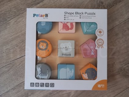 Viga PolarB Dřevěné puzzle pro nejmenší