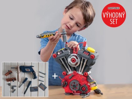 set motor a vrtačka
