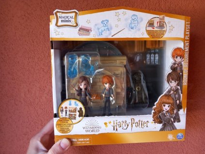 HP komnata nejvyšší potřeby, figurky Hermiona a Ron 8cm