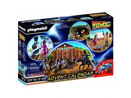 playmobil 70576 adventni kalendar back to the future iii