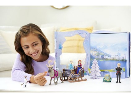 Frozen malé panenky - Anna a Elsa s kamarády