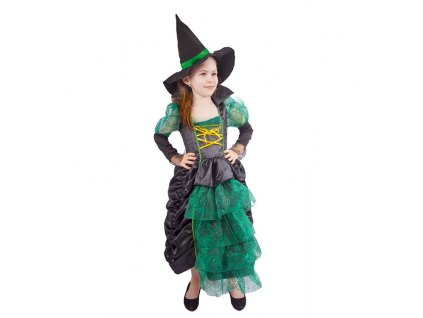 Dětský kostým Čarodějnice/Halloween (S)