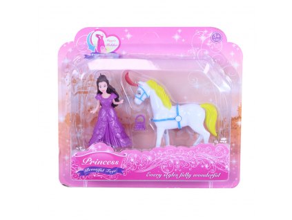 sada princezna s koněm na blistru