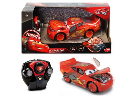 Auto RC Cars 3 Blesk McQueen Crazy Crash