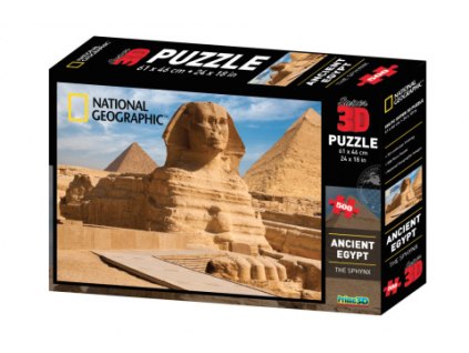 3D Puzzle Sfinga 500 dílků