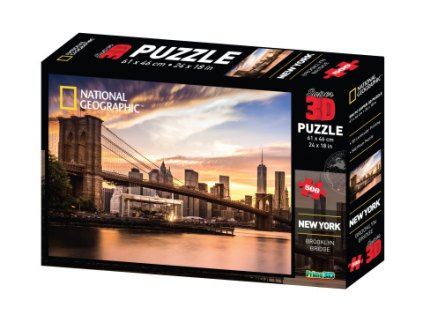 3D Puzzle New York 500 dílků