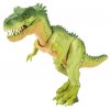 Velký dinosaurus T-REX 35 cm s vojenskou pevností pro děti