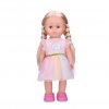 Chodící panenka Eliška 41 cm - zpívá 7 lidových písniček - růžová