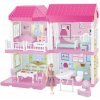 Dům pro panenky s příslušenstvím, 52 x 51 x  27 cm