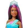 mattel barbie blikajici morska panna brunetka