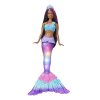 Barbie Blikající mořská panna brunetka