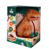 rexor the t rex with brown function 38 cm