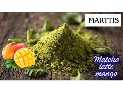 Matcha latte jahoda(2)