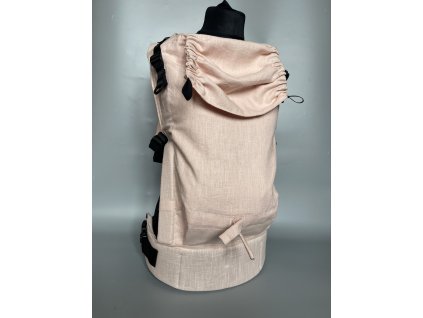 Nastavitelné nosítko Toddler-mezi látkové lněné