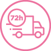 Lieferung innerhalb von 72 Stunden