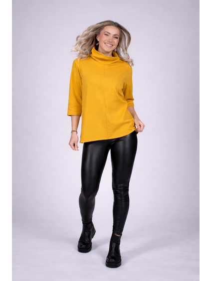 Dámská hořčicová mikina