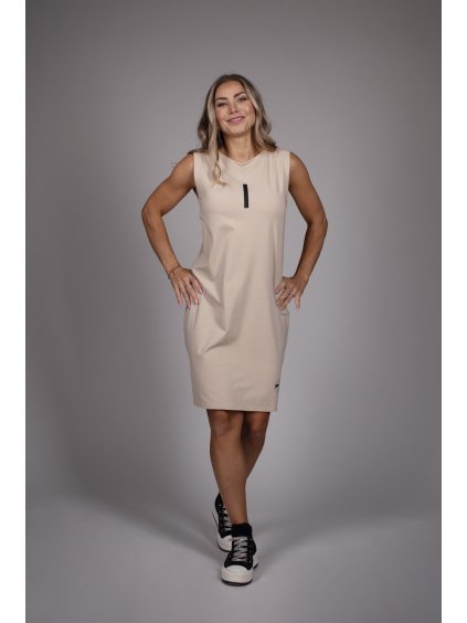 Dámské letní šaty z bio úpletu