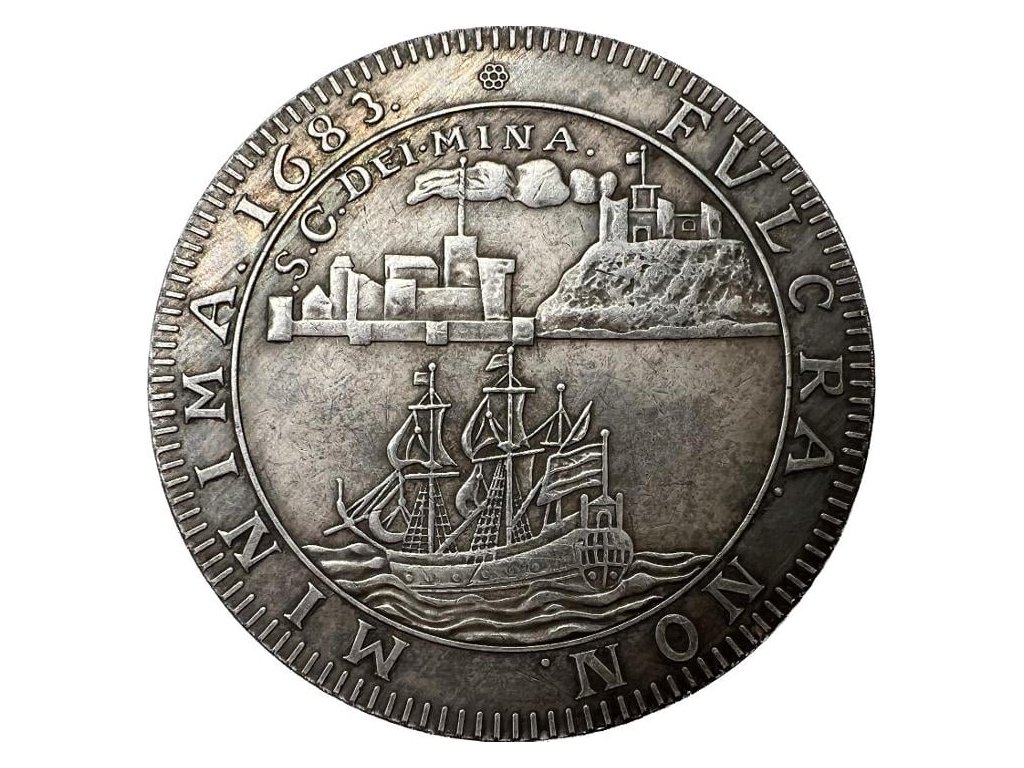 1683 Nizozemská západoindická společnost, medail v Groningenu a Ommela