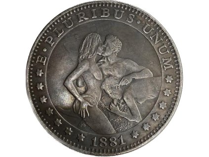 E Pluribus Unum - Medaile s aktem One Dollar 1881