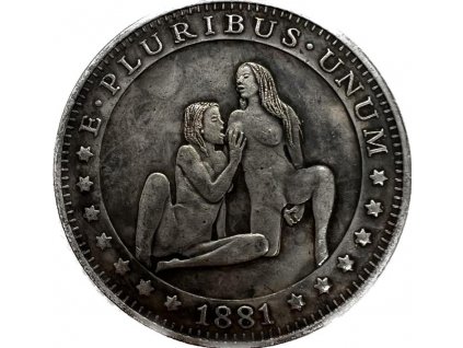 E Pluribus Unum - Medaile s aktem One Dollar 1881