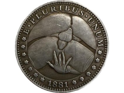 E Pluribus Unum - Medaile s aktem One Dollar 1881