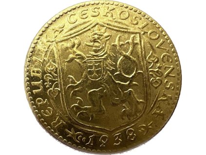 Replika československého dukátu z roku 1938 - Přístupná historie
