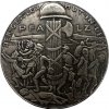 Stříbrná medaile 1920 s motivem Gesslerova klobouku