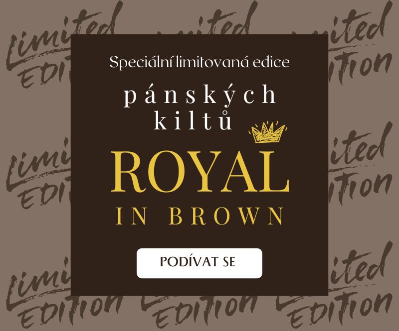 Nová limitovaná edice pro muže - Royal in Brown