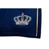 Modrá osuška a ručník s výšivkou Royal in Blue – Golden Edition