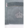 Pánský kilt do sauny Royal in Grey - Limited Edition - kapsa s výšivkou