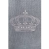Pánský kilt do sauny Royal in Grey - Limited Edition - kapsa s výšivkou