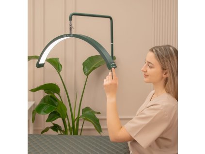 Kozmetická lampa POL Moon III - elegantná zelená
