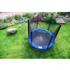eng pl Garden trampoline for children 252 cm FUNFIT with external net and ladder 841 9
