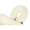 Drevený masážny stôl BodyFit 3 segmentový - krémový, 195 x 70,5cm