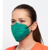Respirátor FFP2 - zelený - 10 ks