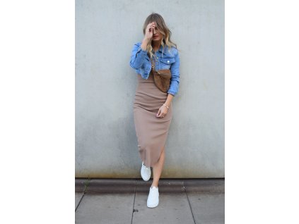 Krátká denim bunda