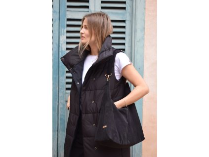 Kabelka z broušené EKO kůže