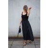Rib and Poplin dress