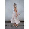 Rib and Poplin dress