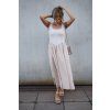 Rib and Poplin dress