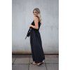 Rib and Poplin dress