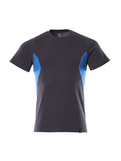 Triko Černá modrá/Azurová modrá (Velikost XS)
