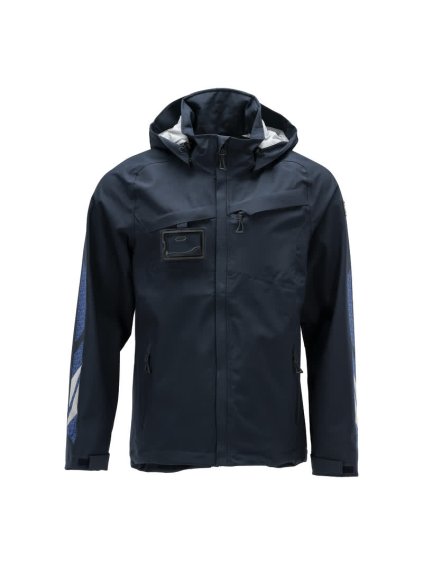 Bunda outer shell tmavě modrá (Velikost 2XL)