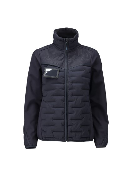 Bunda Černá modrá (Velikost XS)