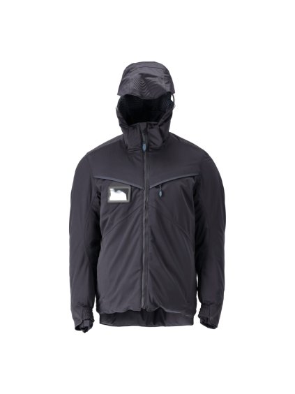 Zimní bunda Černá modrá (Velikost XS)