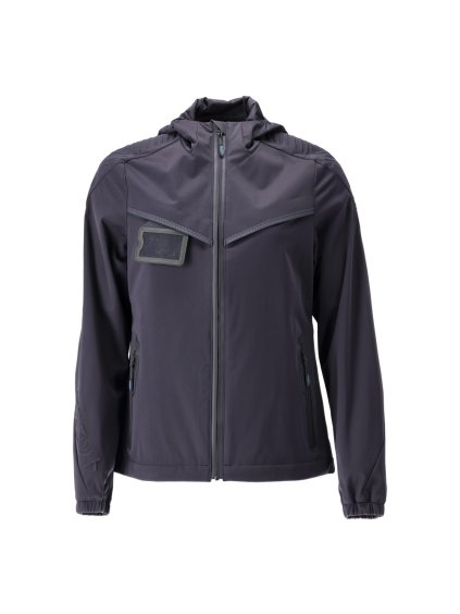 Dámská bunda Černá modrá (Velikost XS)