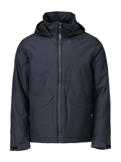 Zimní bunda Černá modrá (Velikost XS)