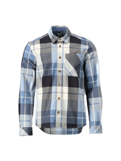 Košile Černo-modrá kostkovaná (Velikost XS)